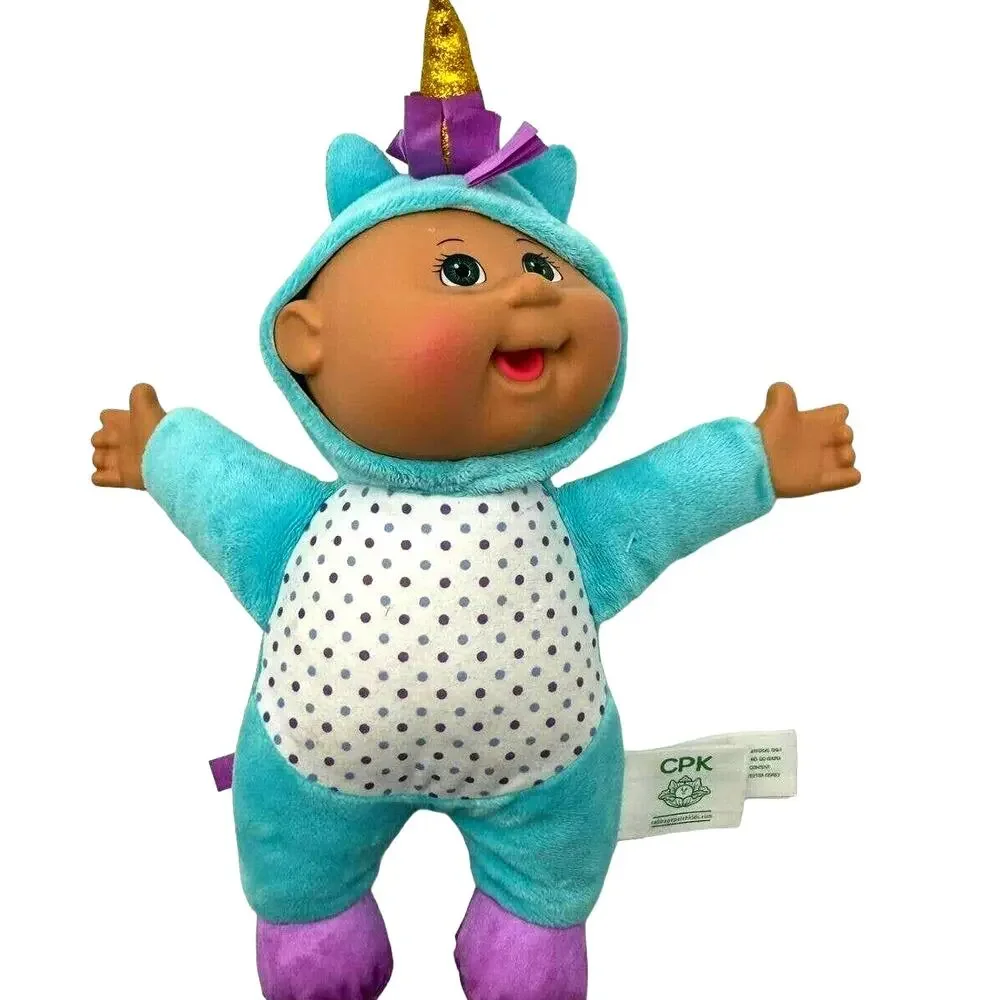 Cabbage Patch Kids Collectible Helpers 10”Doll Fantasy Friends Pipa Unicorn #192